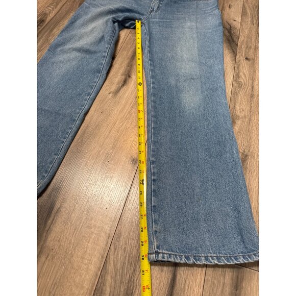 Vintage Diamond Double U Lesotho Made Blue Denim Jeans Size 36 Western - Picture 5 of 9